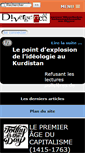 Mobile Screenshot of divergences.be